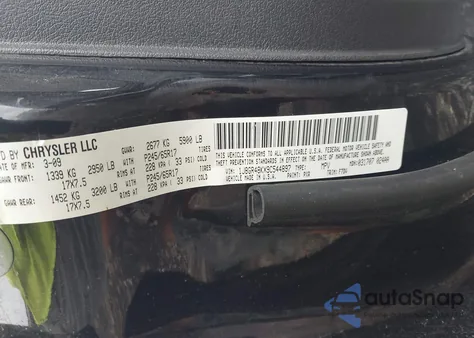 2009 Jeep Grand Cherokee Laredo из США, поврежденный, VIN 1J8GR48KX9C544897